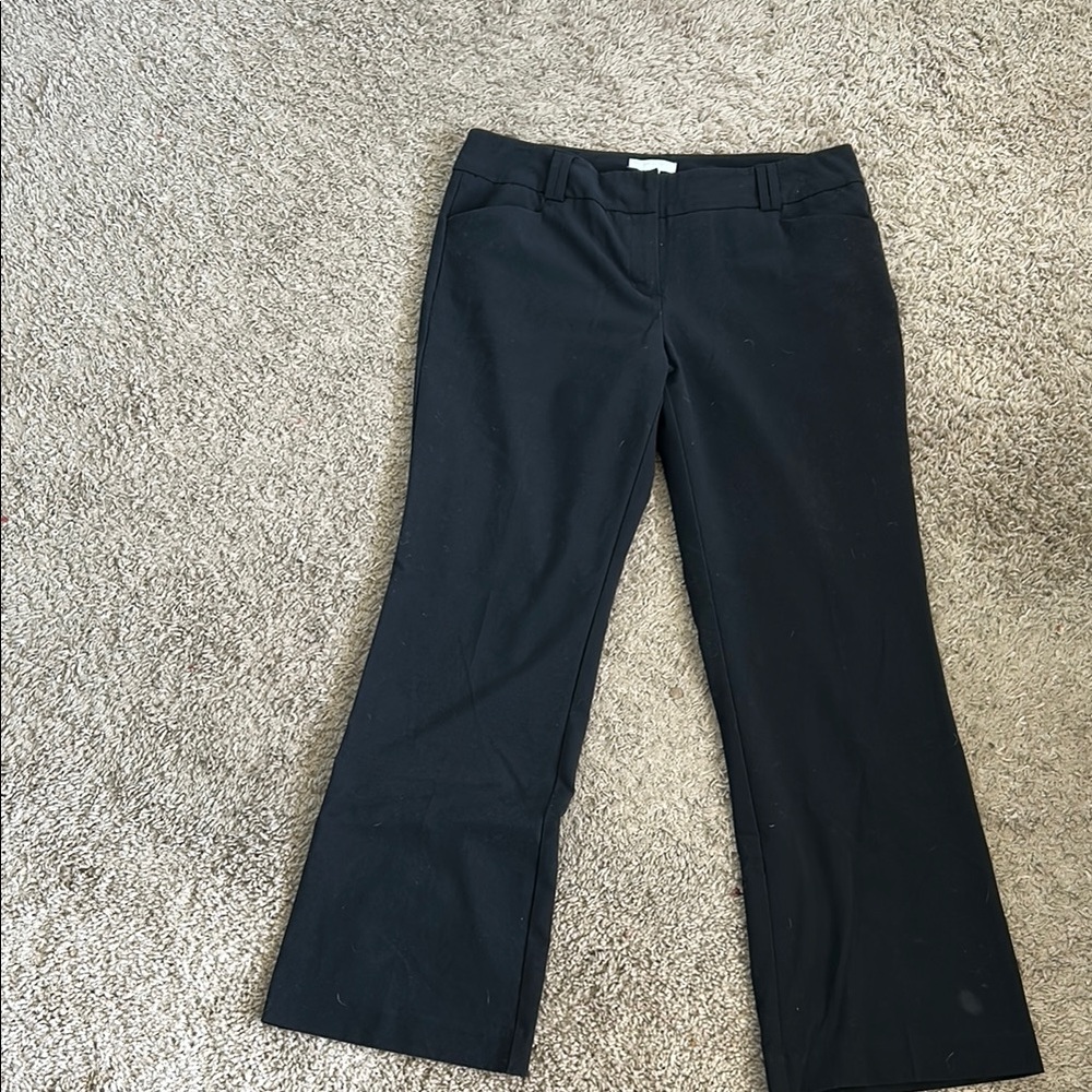 New York & Company Black Pantsuit